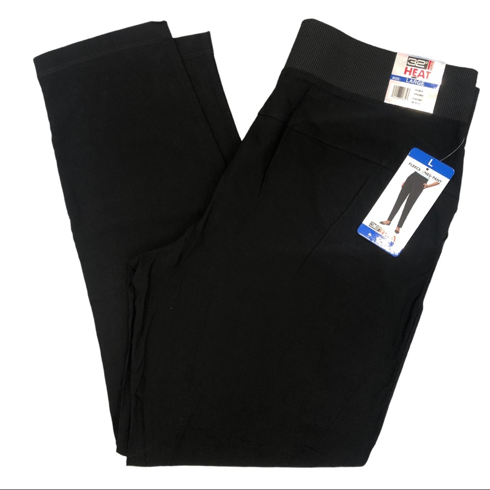 NWT 32 Degrees Soft Comfort Fleece Lined Pants - Picture 4 of 6